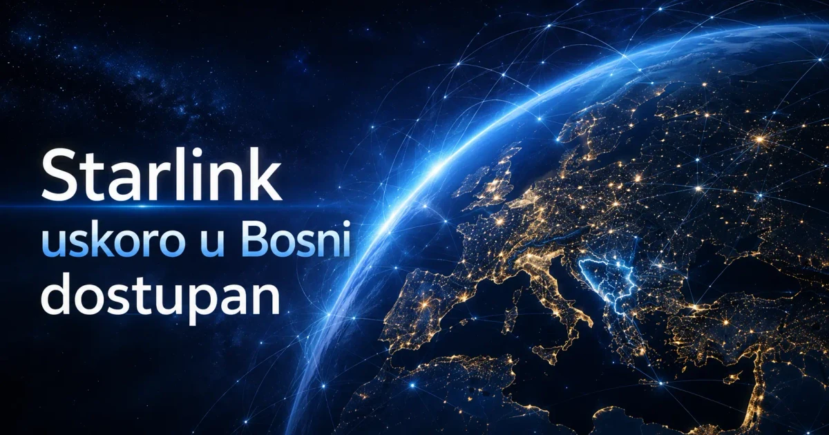 Starlink uskoro dostupan u Bosni